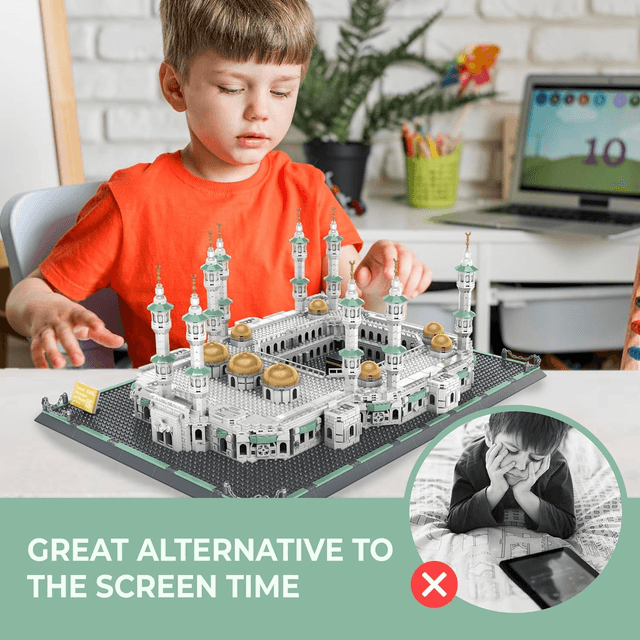 Great Mosque of Mecca (Masjid Al-Haram) building block kit (2274pcs)