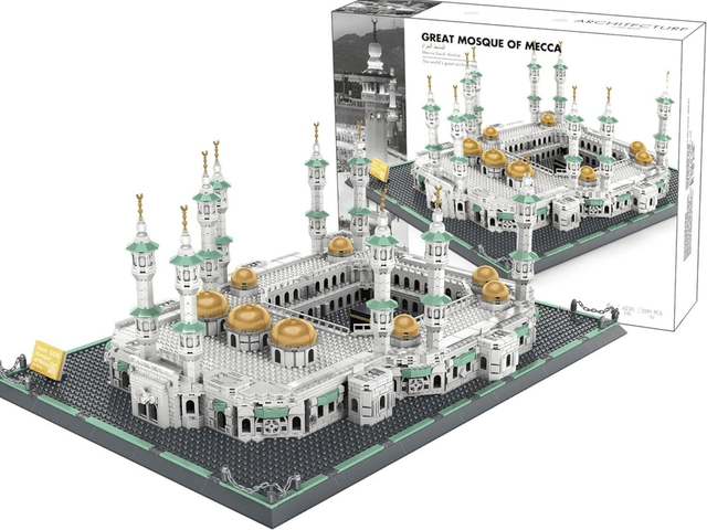 Great Mosque of Mecca (Masjid Al-Haram) building block kit (2274pcs)
