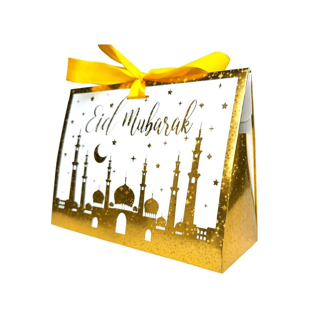 Eid Candy/Gift Bag - Gold Mosque