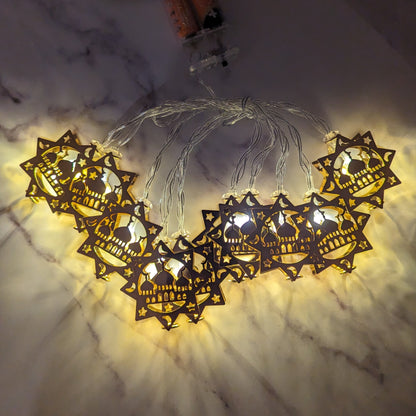 Metal Mosque in Star LED Lights