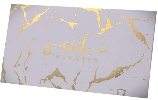 White Marble Eid Envelope | Eid Envelope White Marble | Party Mubarak