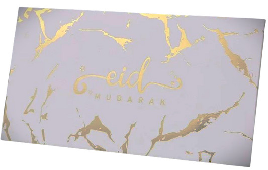 White Marble Eid Envelope | Eid Envelope White Marble | Party Mubarak